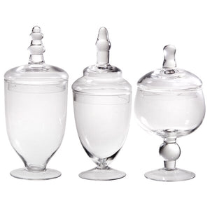 Scotia 3 Piece Apothecary Jar Set (2722RR)