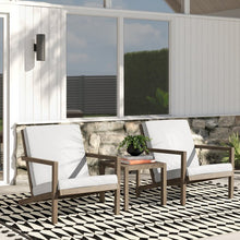 Load image into Gallery viewer, Scottie Solid Wood Person Seating Group with Cushions, (Set of 3)
