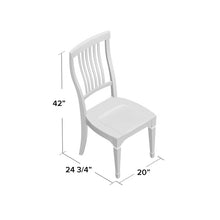 Load image into Gallery viewer, Scranton Slat Back Side Chair in White (Set of 2)

