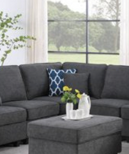 Load image into Gallery viewer, Gray Woven Modular Corner Seat
