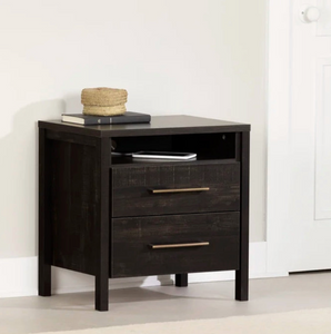 22.63'' Gravity 2 Drawer Nightstand