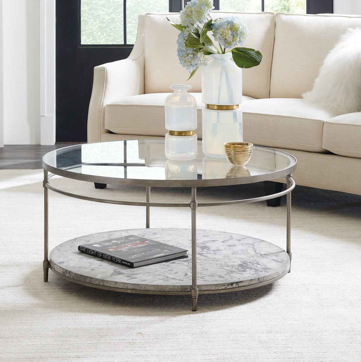 Living Room Round Cocktail Table