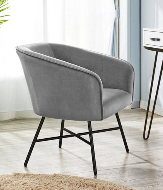 Mott Street Upholstered Barrel Chair