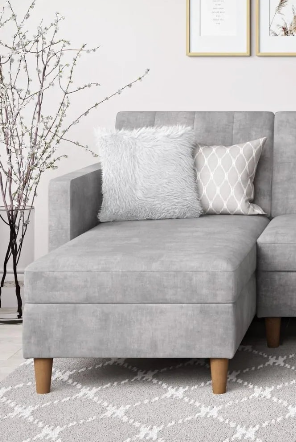 Hartford Chaise, partial sectional