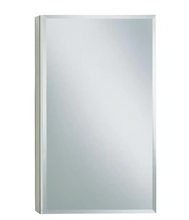 Load image into Gallery viewer, Kohler Single Door Recessed or Surface Mount Medicine Cabinet in Adonized Aluminum
