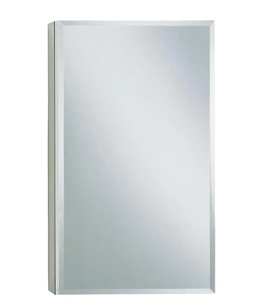 Kohler Single Door Recessed or Surface Mount Medicine Cabinet in Adonized Aluminum
