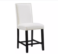 Load image into Gallery viewer, 24&quot; Stewart Upholstered Counter Stool - White (504MM)
