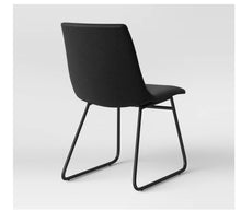 Load image into Gallery viewer, Bowden Faux Leather and Metal Dining Chair, Set of 2
