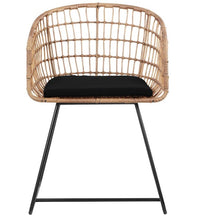 Load image into Gallery viewer, Grayham Rattan Lounge Chair Black
