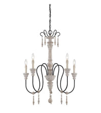 Load image into Gallery viewer, Savoy House Light Chandelier-Traditional Style with Country French and Farmhouse Inspirations-35 inches tall by 28.5 inches wide
