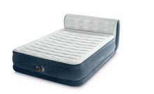 Load image into Gallery viewer, 18&quot; Pillow Top Air Mattress with Electric Pump and Headboard Queen Size
