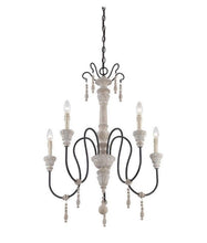 Load image into Gallery viewer, Savoy House Light Chandelier-Traditional Style with Country French and Farmhouse Inspirations-35 inches tall by 28.5 inches wide
