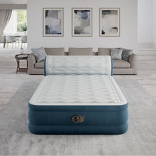 Load image into Gallery viewer, 18&quot; Pillow Top Air Mattress with Electric Pump and Headboard Queen Size
