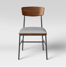 Load image into Gallery viewer, 2pk Telstar Mid-Century Modern Mixed Material Dining Chair
