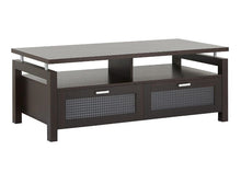 Load image into Gallery viewer, Camille Modern Uplifted Top Coffee Table Espresso
