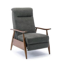 Load image into Gallery viewer, Soren Wood Arm Push Back Recliner, AH3501
