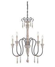 Load image into Gallery viewer, 5 Light Chandelier-Traditional Style with Country French and Farmhouse Inspirations-35 inches tall by 28.5 inches wide
