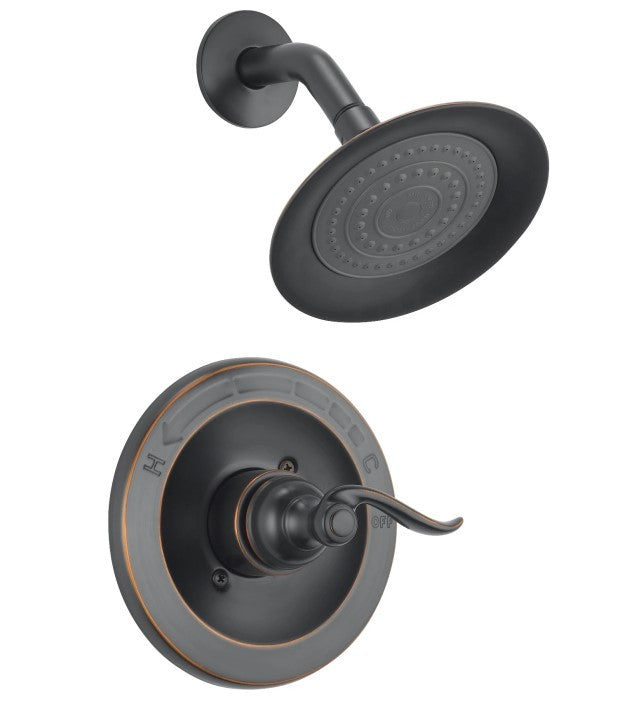 Delta Windemere Monitor 14 Series Single Function Pressure Balanced Shower Only Less Rough-In Valve - Limited Lifetime Warranty, (Set of 2)