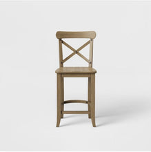 Load image into Gallery viewer, 24&quot; Litchfield X-Back Counter Height Barstool
