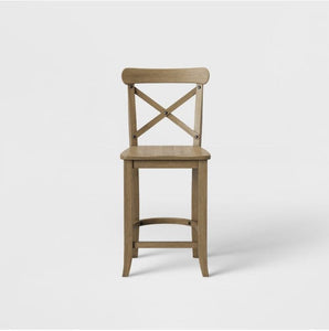 24" Litchfield X-Back Counter Height Barstool
