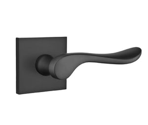 Emtek Luzern Non-Turning Two-Sided Dummy Door Lever Set from the Brass Modern Collection MRM2987