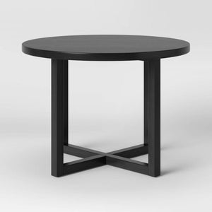 Keener All Wood Round Dining Table