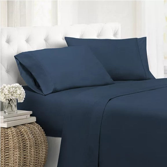 Solid Microfiber Sheet Set, Cali King