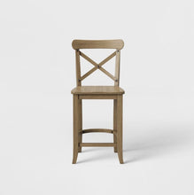 Load image into Gallery viewer, 24&quot; Litchfield X-Back Counter Height Barstool
