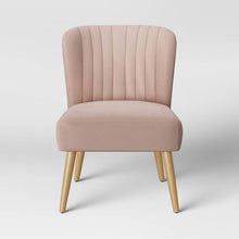 Load image into Gallery viewer, Chelidon Velvet Slipper Chair
