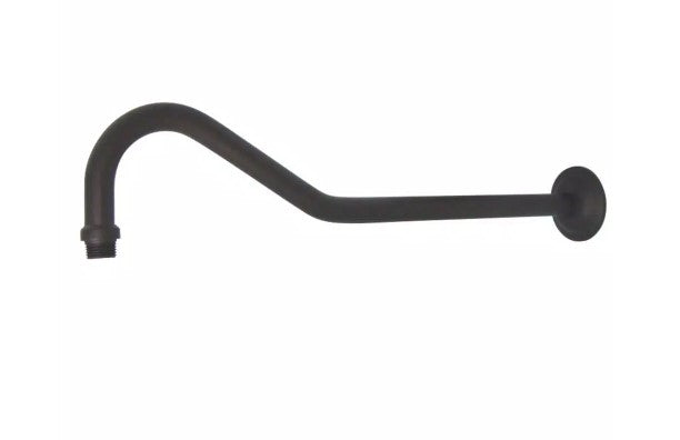 Restoration 17 in. Shower Arm with Flange in Oil Rubbed Bronze MRM550