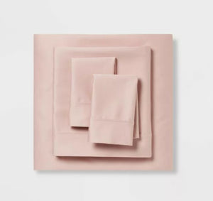 400 Thread Count Solid Performance Sheet Set - Threshold™