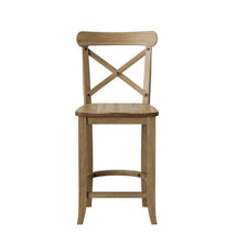 Load image into Gallery viewer, 24&quot; Litchfield X-Back Counter Height Barstool
