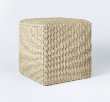 Load image into Gallery viewer, Lynwood Square Woven Cube Natural
