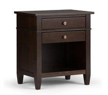 Load image into Gallery viewer, 24&quot; Sterling Solid Wood Nightstand
