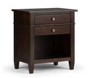 24" Sterling Solid Wood Nightstand