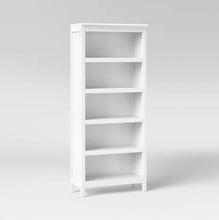 Load image into Gallery viewer, 72&quot; Carson 5 Shelf Bookcase
