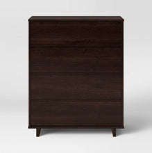 Load image into Gallery viewer, Modern 4 Drawer Dresser
