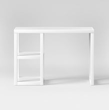 Load image into Gallery viewer, Wood Writing Desk with Storage
