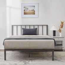 Load image into Gallery viewer, Brookside Lori Grey Twin Platform Bed Twin
