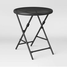 Load image into Gallery viewer, 18&quot; Steel Mesh Patio Folding Table

