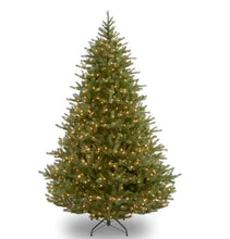 Load image into Gallery viewer, 9 ft. Noble Fir Tree with Clear Lights
