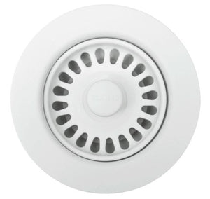 3.5 in. Decorative Basket Strainer in White MRM599