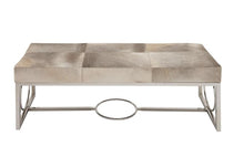 Load image into Gallery viewer, Silver Accent Bench 48-in x 18-in x 17-in
