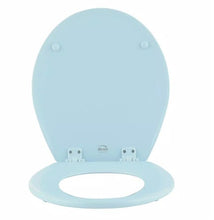 Load image into Gallery viewer, Lift-Off Round Closed Front Toilet Seat in Dresden Blue 1571CDR
