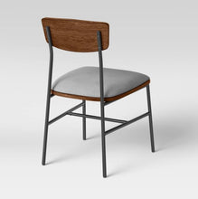 Load image into Gallery viewer, 2pk Telstar Mid-Century Modern Mixed Material Dining Chair
