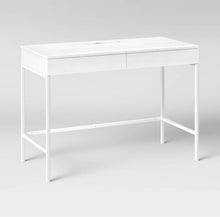 Load image into Gallery viewer, Loring Wood Writing Desk with Drawers
