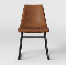 Load image into Gallery viewer, Bowden Faux Leather and Metal Dining Chair
