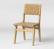Load image into Gallery viewer, Ceylon Woven Dining Chair - Natural Wood
