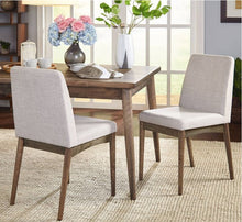 Load image into Gallery viewer, Set of 2 Element Dining Chairs Walnut/Gray
