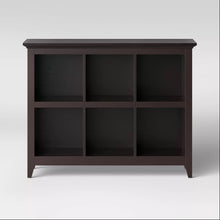 Load image into Gallery viewer, 37.2&quot; Carson 6 Bin Organizer Bookcase - Threshold™ 4136RR
